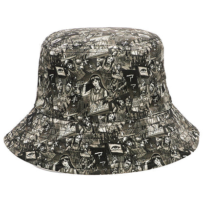 Tomie Halloween Unisex Reversible Bucket Hat