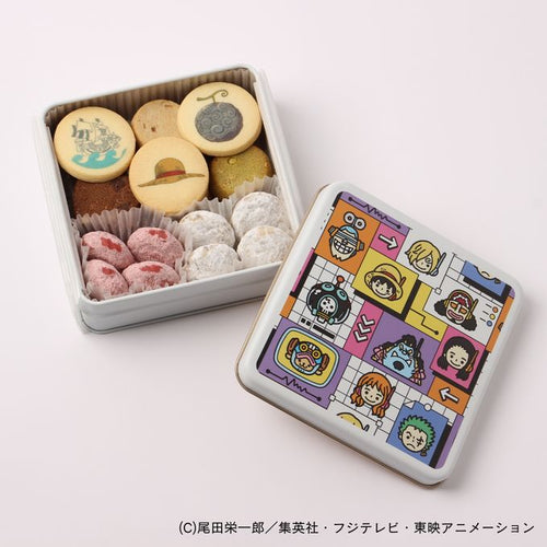 ONE PIECE Luxury Butter Cookie Can (Egghead Edition) - Mugiwara Store Limited Edition