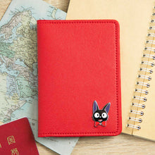 قم بتحميل الصورة في عارض الصور، Ghibli Kiki&#39;s Delivery Service Leather Passport Case - Ghibli Studio