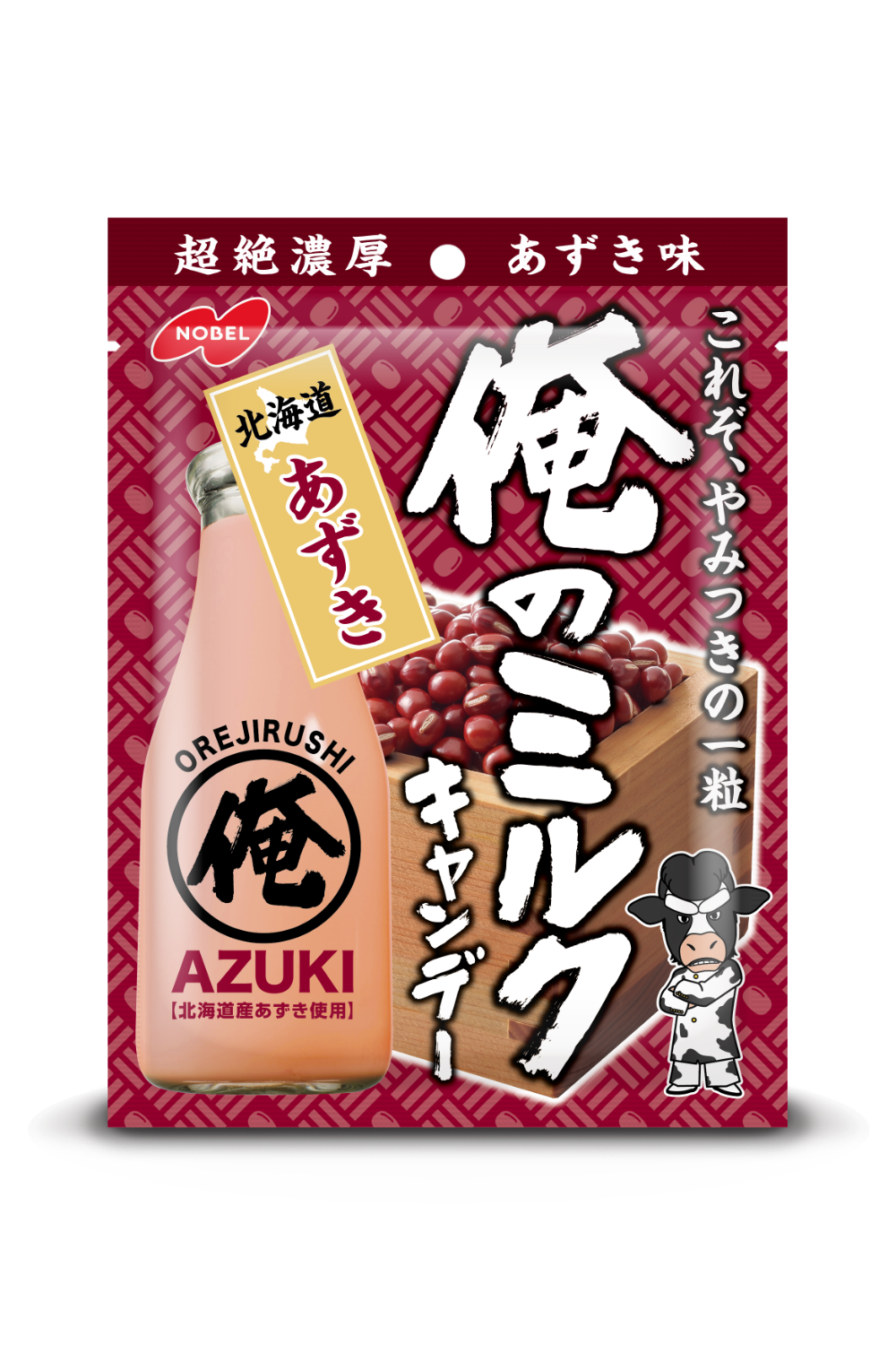Azuki Candy Nobel Ore No Milk Hokkaido Azuki Candy 80g