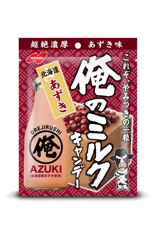 Nobel Ore No Milk Hokkaido Azuki Candy 80g