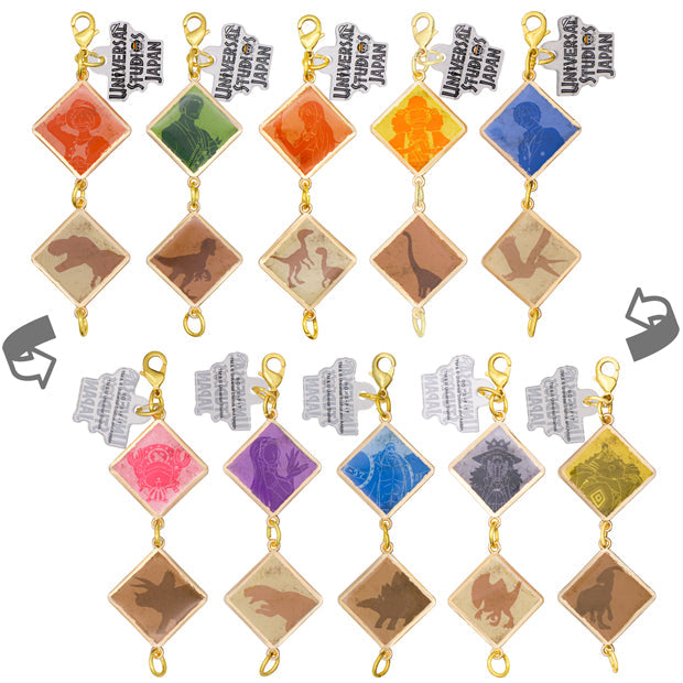 ONE PIECE Jurassic World Charm Set 5-Pack