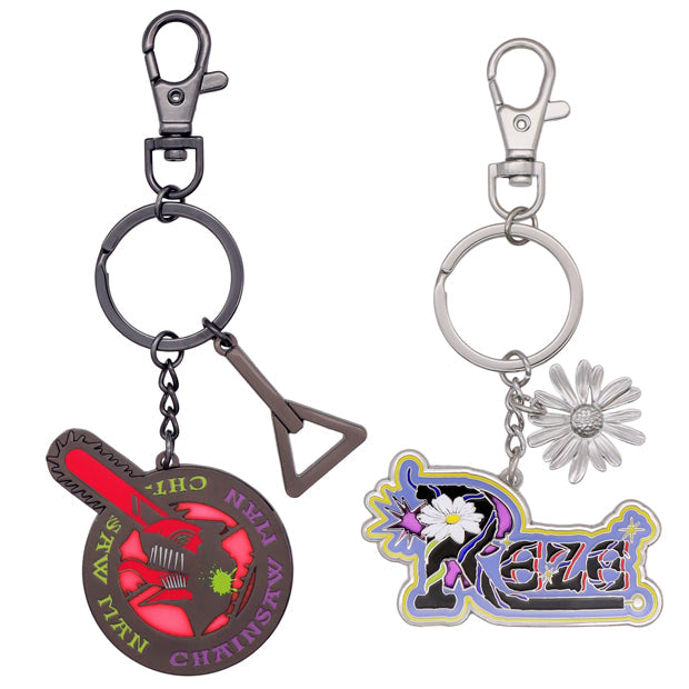 Chainsaw Man Pair Keychain Set