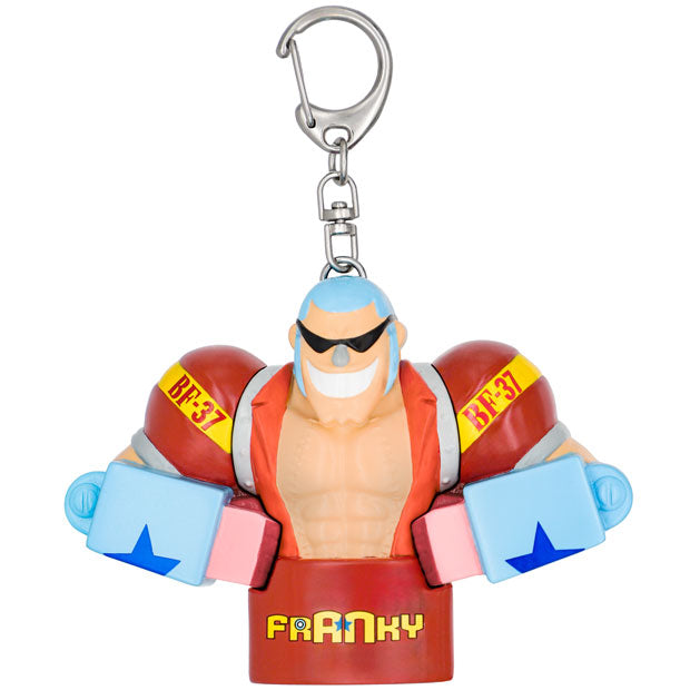 ONE PIECE Franky Nipple Light Keychain