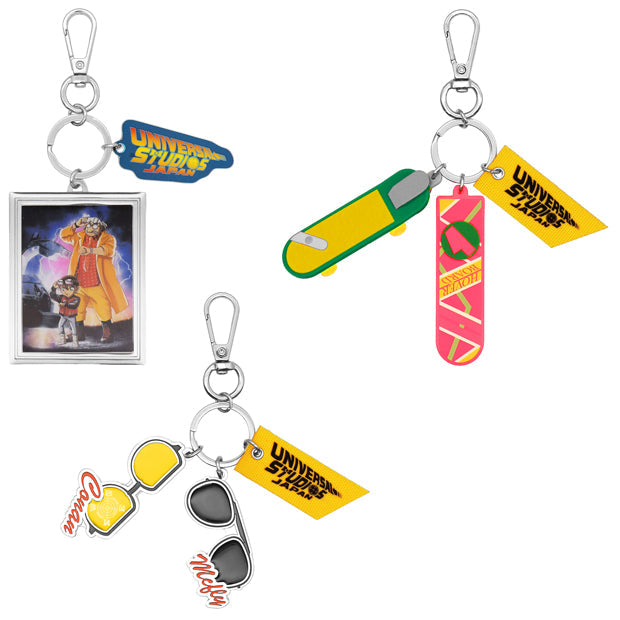 Detective Conan Back to the Future Blind Box Keychain 7 Designs