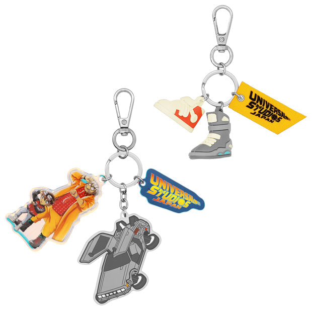 Detective Conan Back to the Future Blind Box Keychain 7 Designs