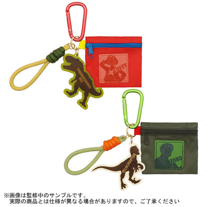 ONE PIECE Jurassic World Collectible Pouch Keychain
