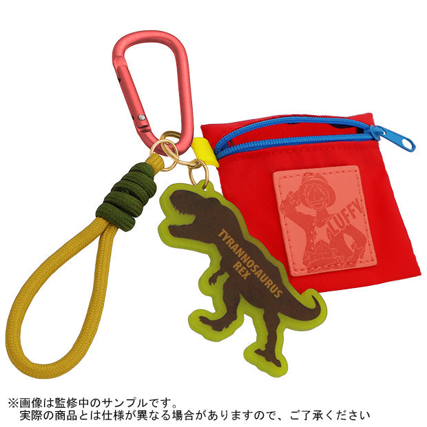 ONE PIECE Jurassic World Collectible Pouch Keychain