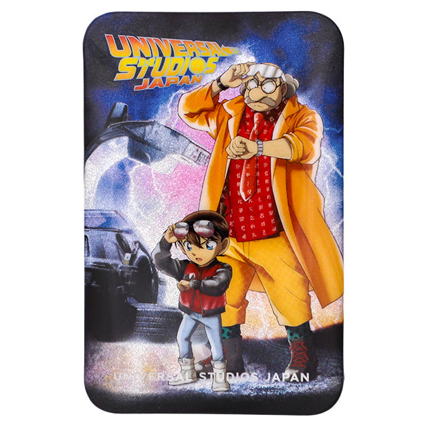 Detective Conan Back to the Future Badge Set with Display Box 9-Pack