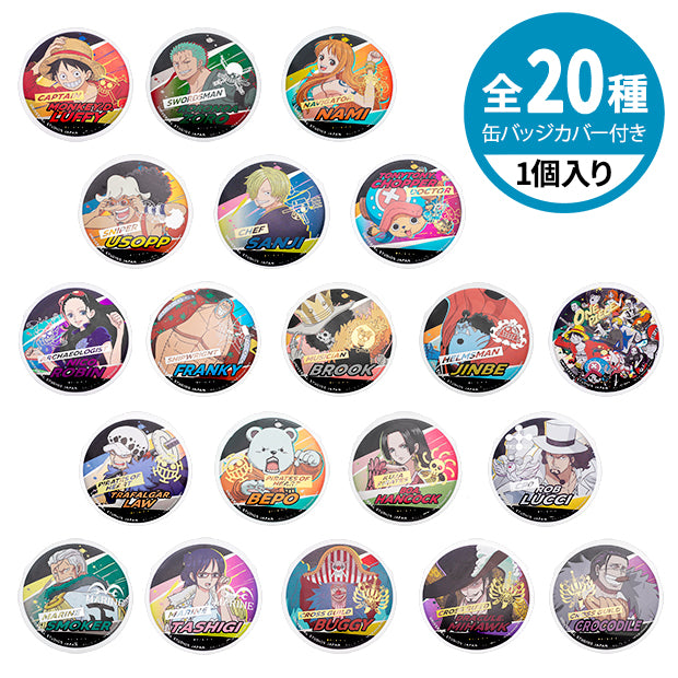 ONE PIECE Collectible Can Badge