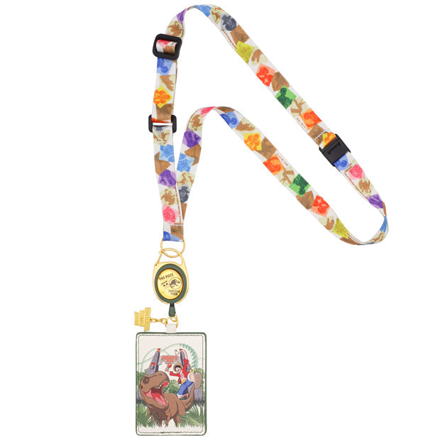 ONE PIECE Jurassic World Reel Pass Case & Neck Strap Set