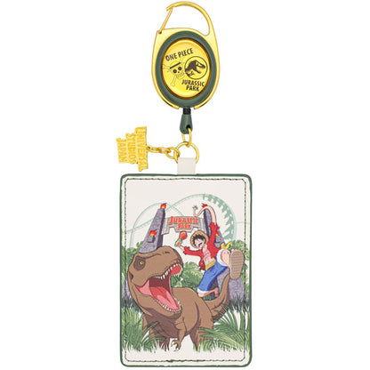 ONE PIECE Jurassic World Reel Pass Case & Neck Strap Set
