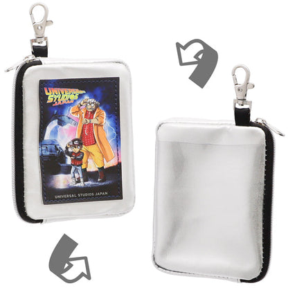 Detective Conan Back to the Future Pass Case and Mini Pouch