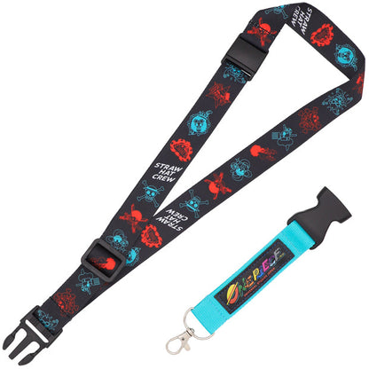 ONE PIECE Straw Hat Crew Neck Strap