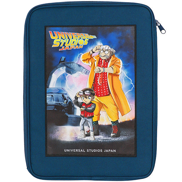 Detective Conan Back to the Future Laptop Case