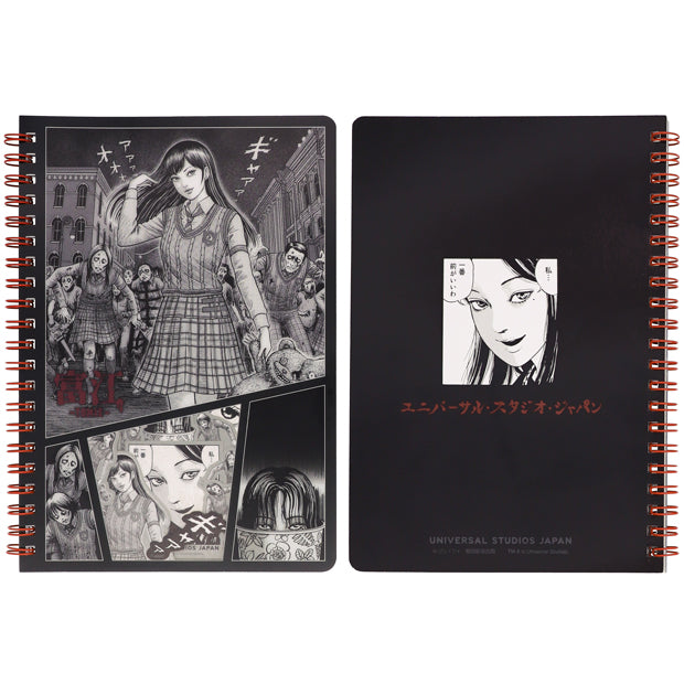 Tomie Notebook and Sticker Set