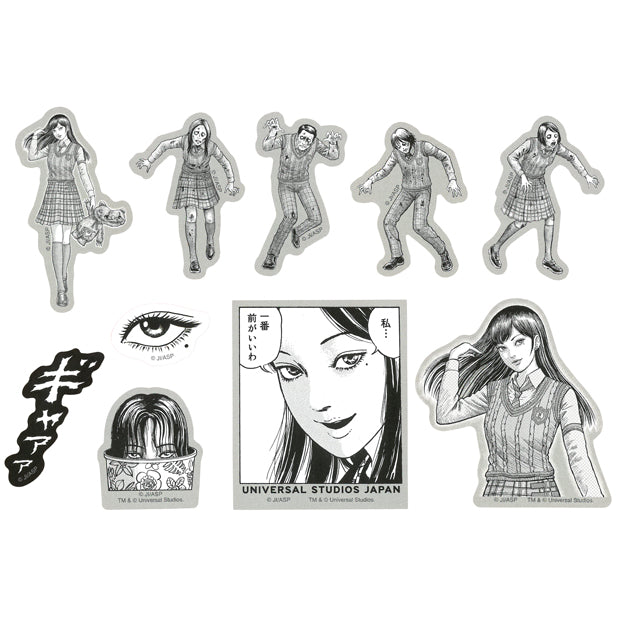 Tomie Notebook and Sticker Set