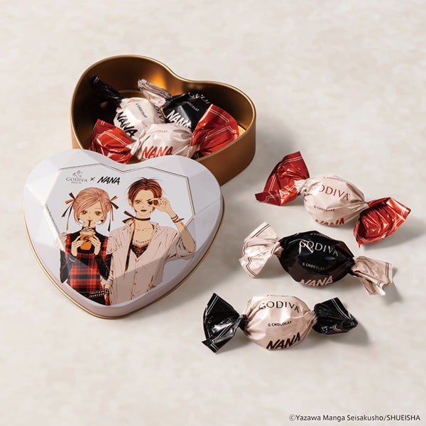 GODIVA NANA Collection Chocolate Assortment 6 Pieces
