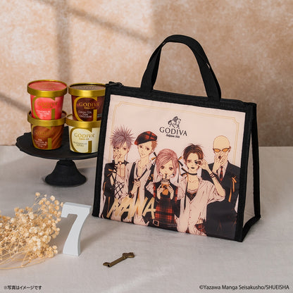 GODIVA NANA Collection Ice Cream Assortment 4 Pieces With Cooler Bag