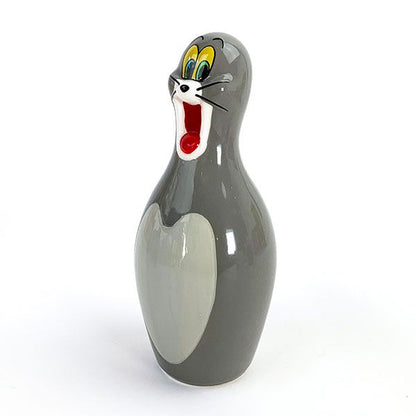 Tom and Jerry Tom Bowling Pin Porcelain Coin Bank