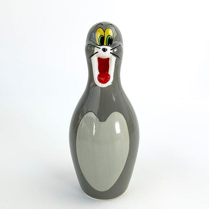 Tom and Jerry Tom Bowling Pin Porcelain Coin Bank