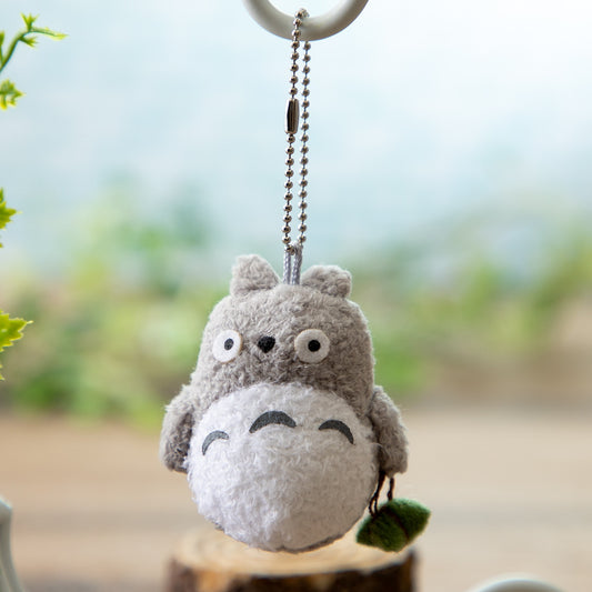 Studio Ghibli Fluffy Ghibli Collection Large Totoro Plush Keychain