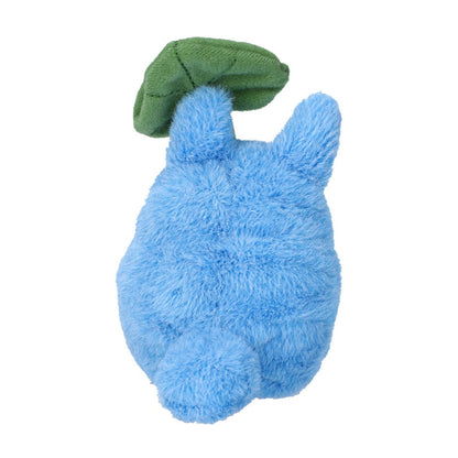 My Neighbor Totoro Fluffy Beanbag Mid-Totoro Holding Leaf Plush Toy