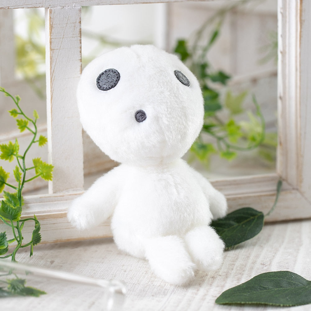 Princess Mononoke Kodama Fluffy Beanbag Plush 4.3 Inch