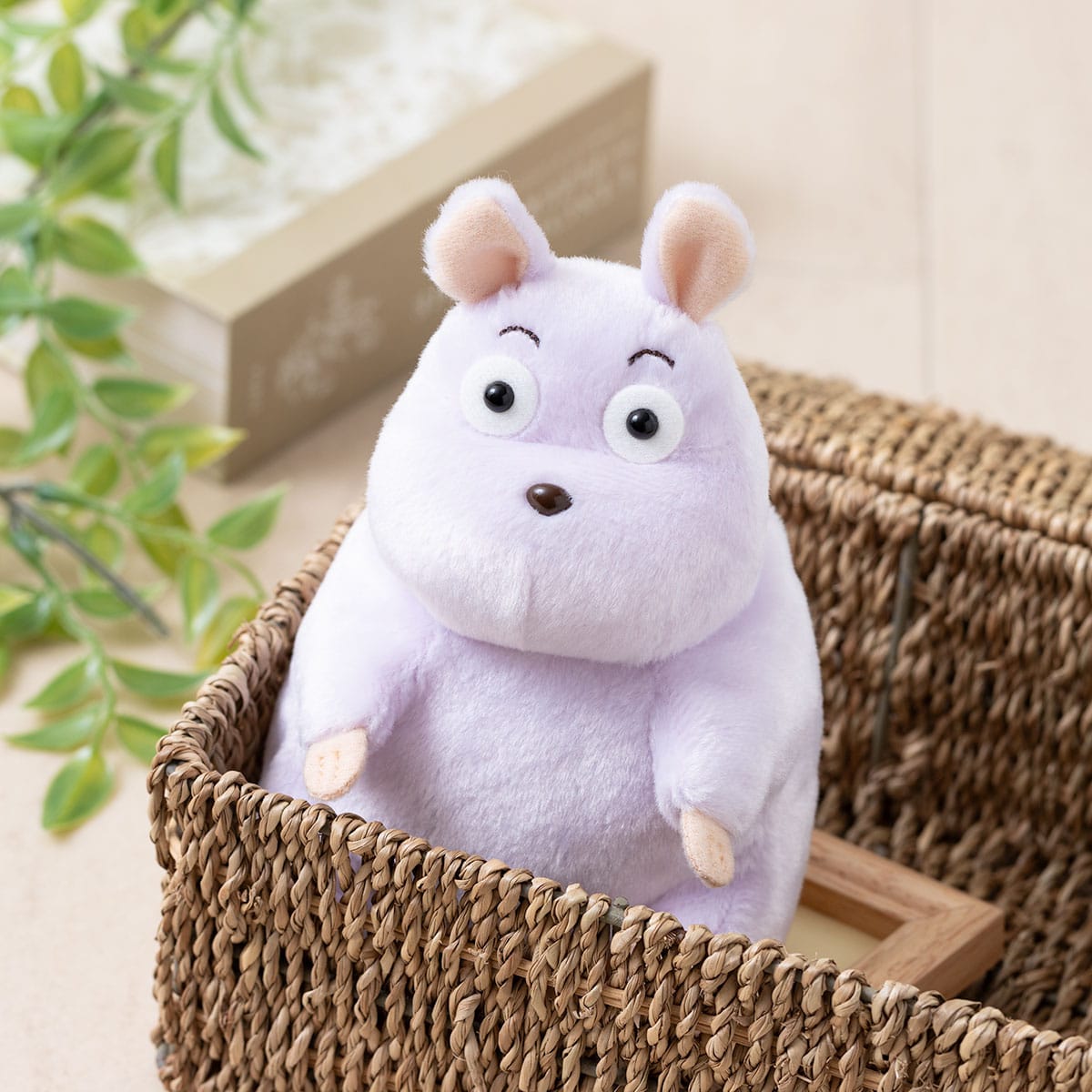 Sun Arrow Spirited Away Boh Mouse Fluffy Beanbag Plush Toy M