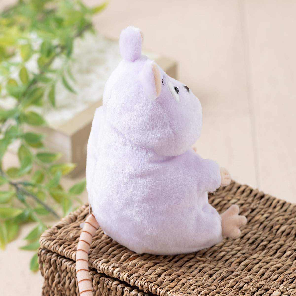 Sun Arrow Spirited Away Boh Mouse Fluffy Beanbag Plush Toy M