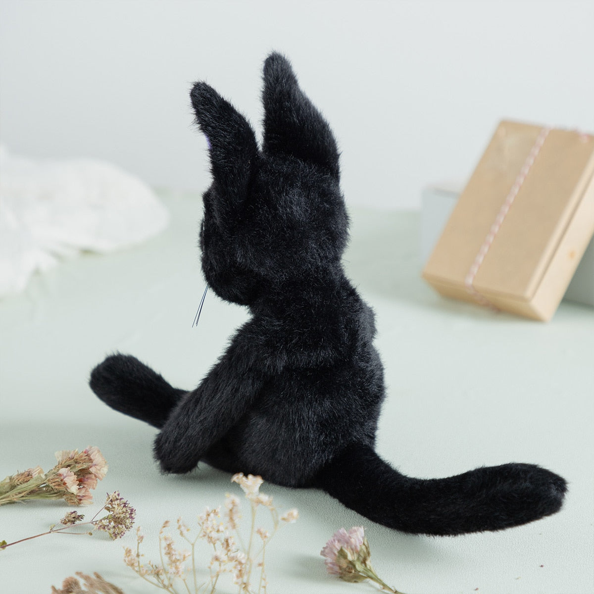 Kiki's Delivery Service Fluffy Jiji Sitting Plush Toy S