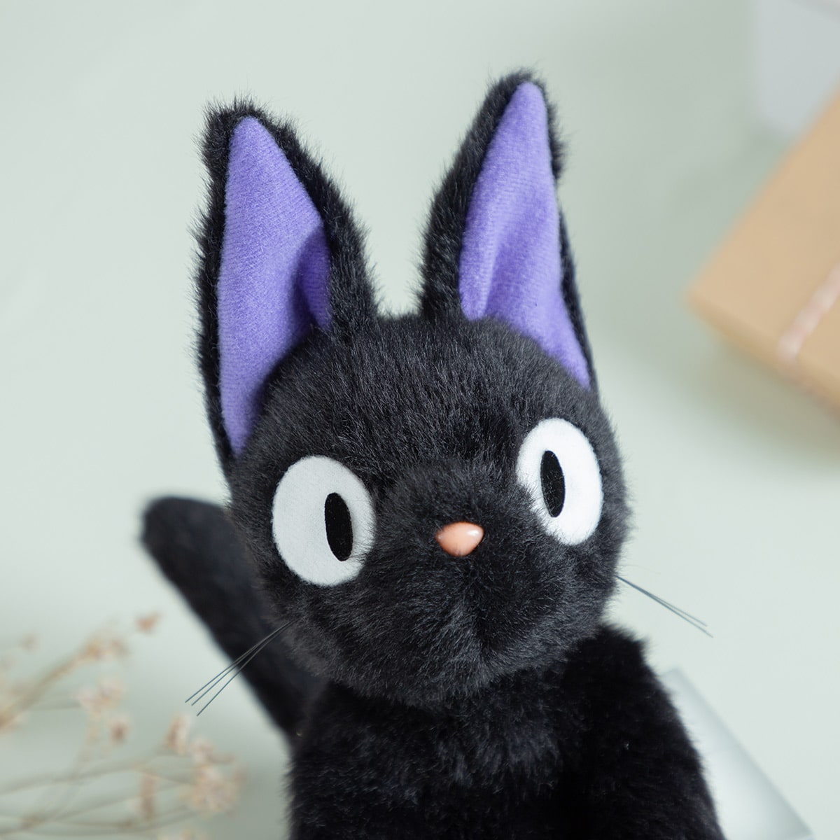 Kiki's Delivery Service Fluffy Jiji Sitting Plush Toy S