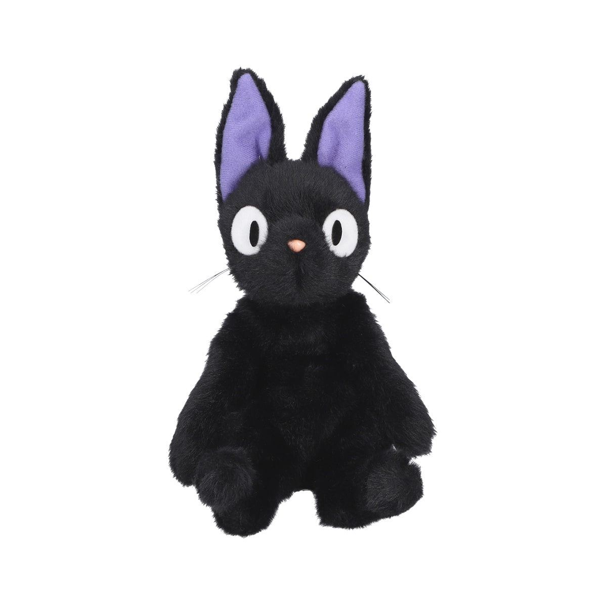 Kiki's Delivery Service Fluffy Jiji Sitting Plush Toy S