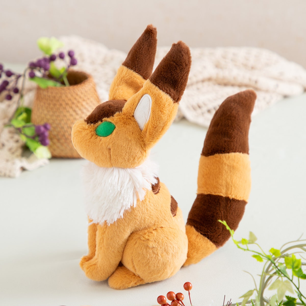 Sun Arrow Laputa Fox Squirrel Plush Komorebi Series 9in