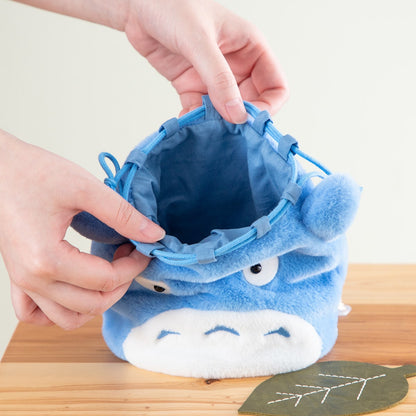 My Neighbor Totoro Middle Totoro Soft Drawstring Pouch