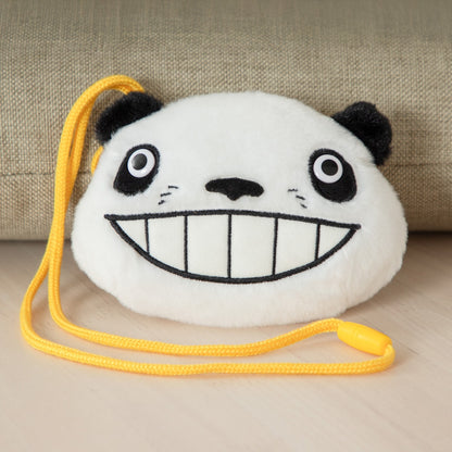 Sun Arrow Panda Kopanda Papanda Coin Purse with Neck Cord