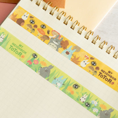 My Neighbor Totoro Masking Tape Nohara Pattern 2 Pack