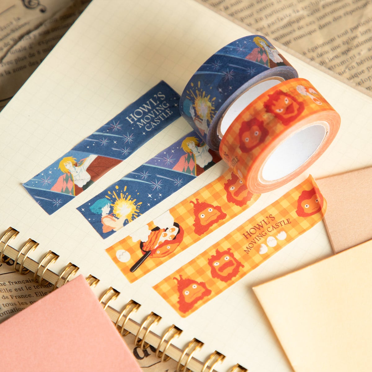 Howl's Moving Castle Masking Tape Bacon Egg Pattern