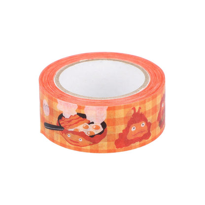 Howl's Moving Castle Masking Tape Bacon Egg Pattern