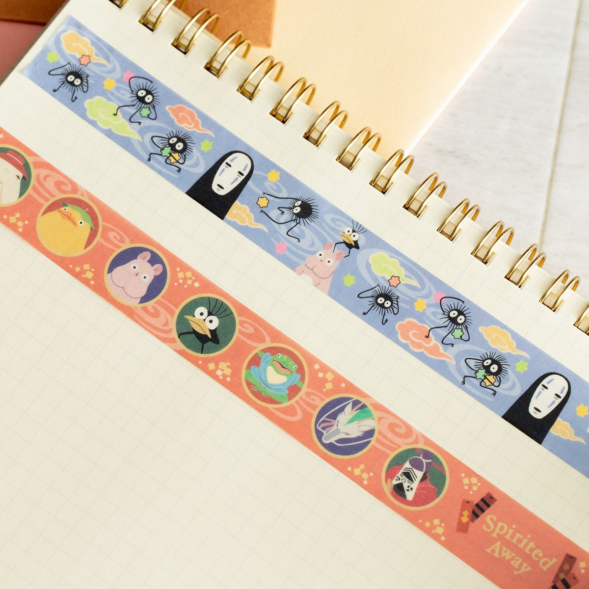 Spirited Away Masking Tape Konpeito Pattern 2-Piece Set