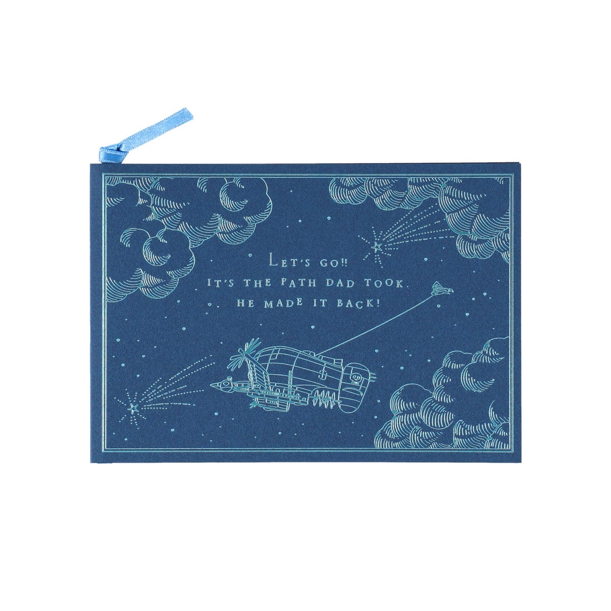 Laputa: Castle in the Sky Night Sky Pattern Greeting Card - Studio Ghibli