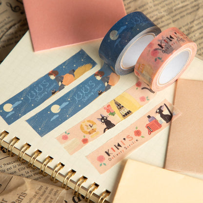 Kiki's Delivery Service Jiji Masking Tape Set 2 Pack