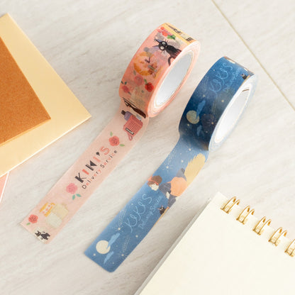 Kiki's Delivery Service Jiji Masking Tape Set 2 Pack