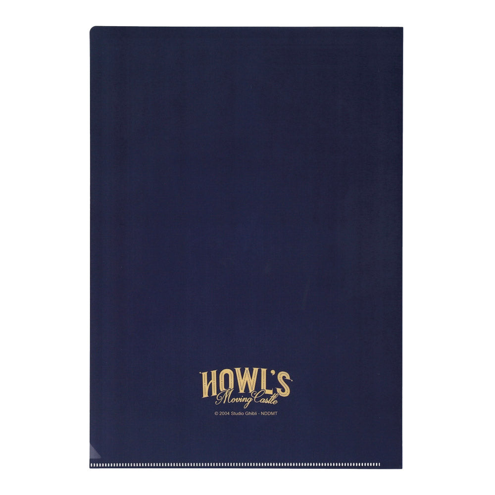 Howl's Moving Castle Clear File Retro Frame A4 Stationery