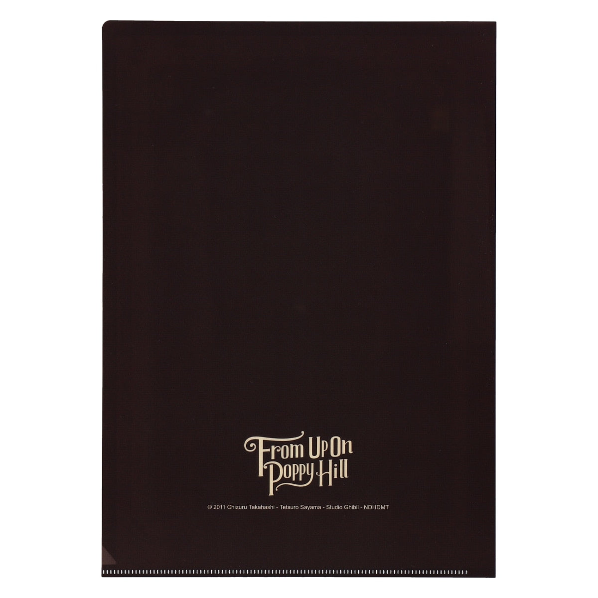 From Up on Poppy Hill A4 Clear File Retro Frame