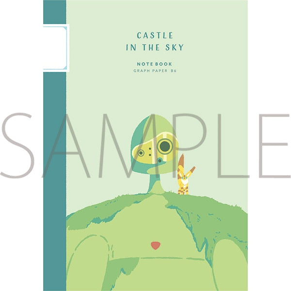 Laputa: Castle in the Sky B6 Notebook Robot Soldier Graphic - Ghibli Studio