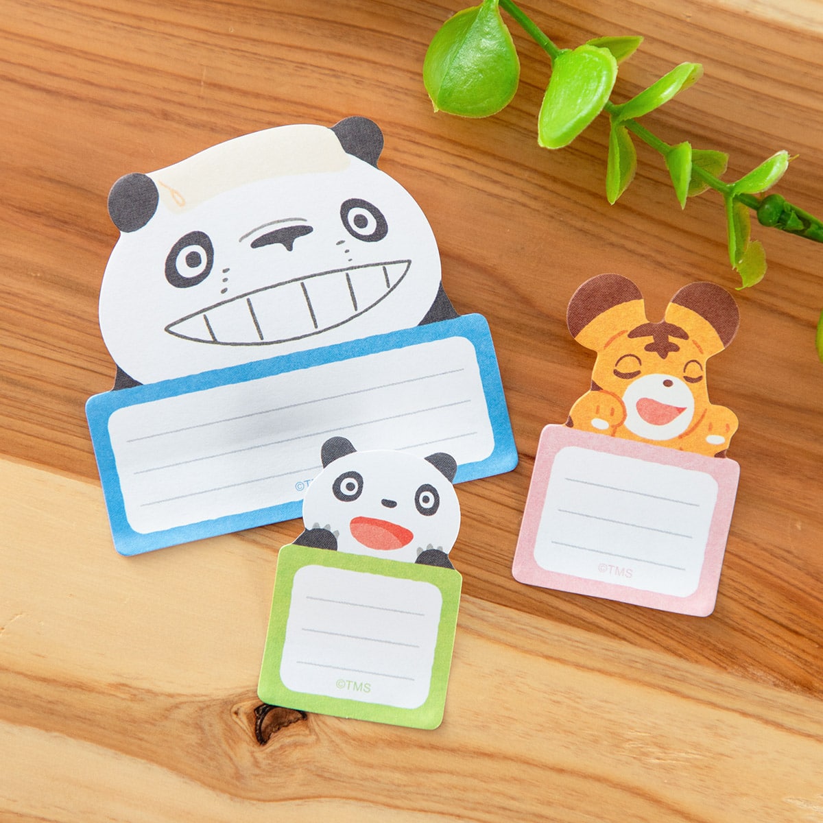 Panda Kopanda Die-Cut Sticky Note Set with 3 Designs