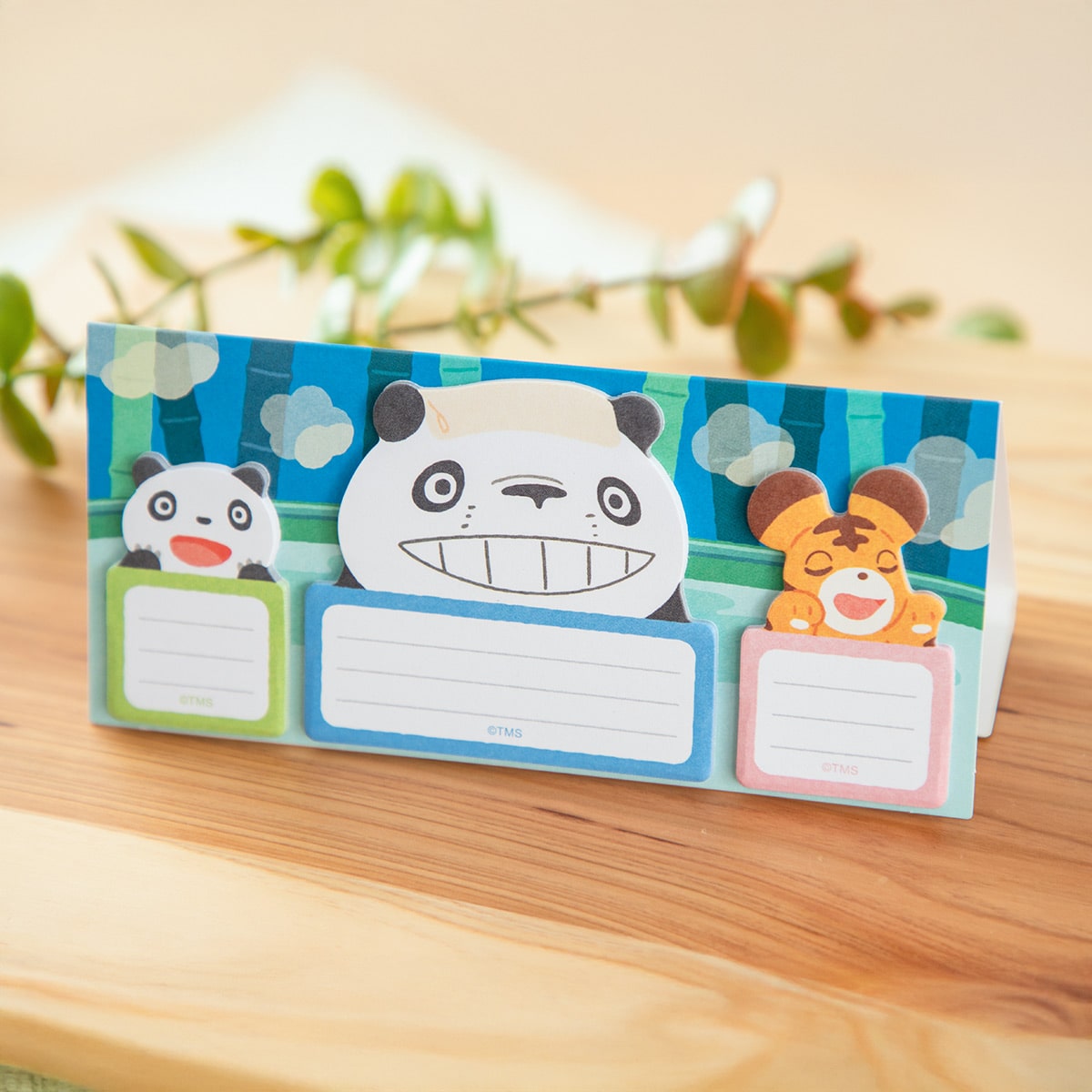 Panda Kopanda Die-Cut Sticky Note Set with 3 Designs