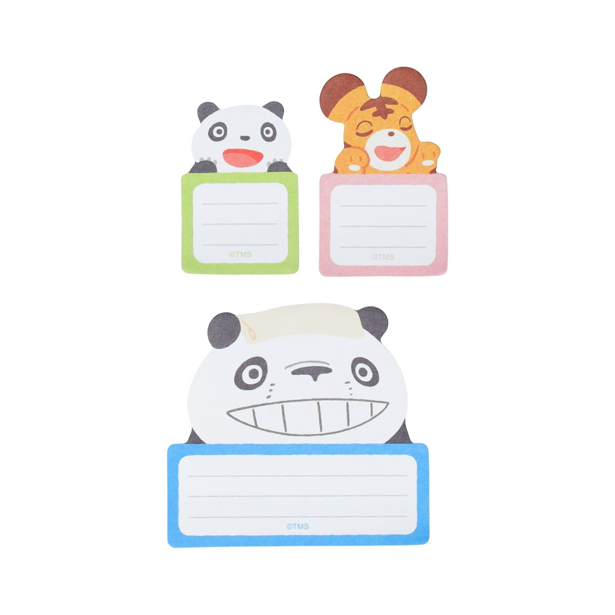 Panda Kopanda Die-Cut Sticky Note Set with 3 Designs