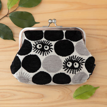 Studio Ghibli My Neighbor Totoro Kurosuke Dot Clasp Pouch